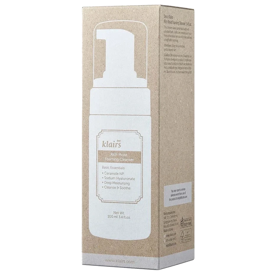 Klairs Rich Moist Foaming Cleanser