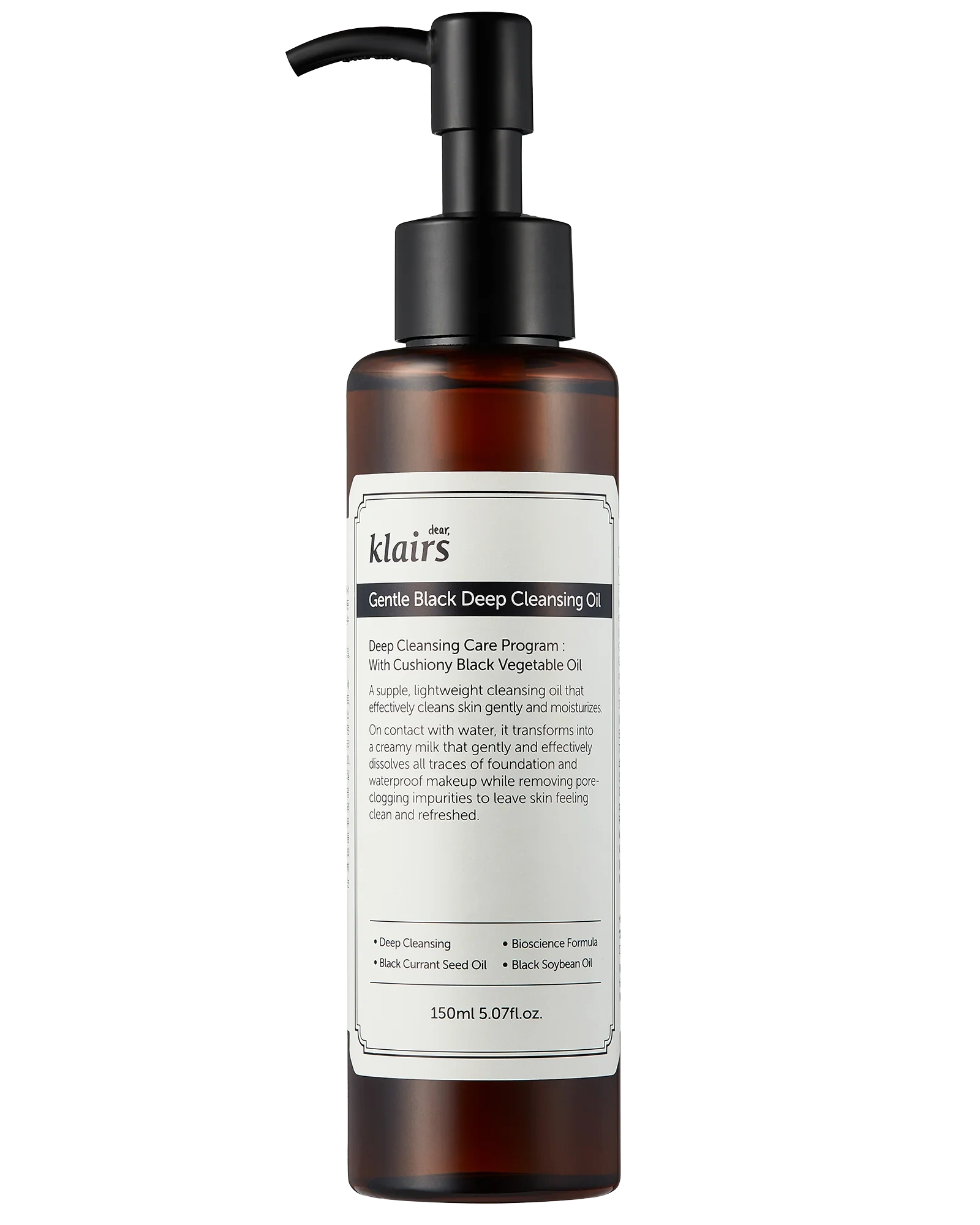 Gentle Black Deep Cleansing Oil