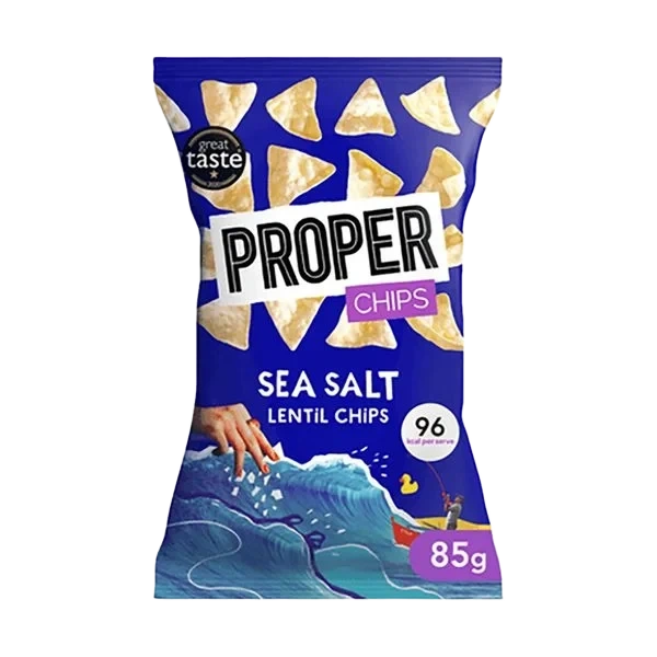 Lentil Chips - Sea Salt