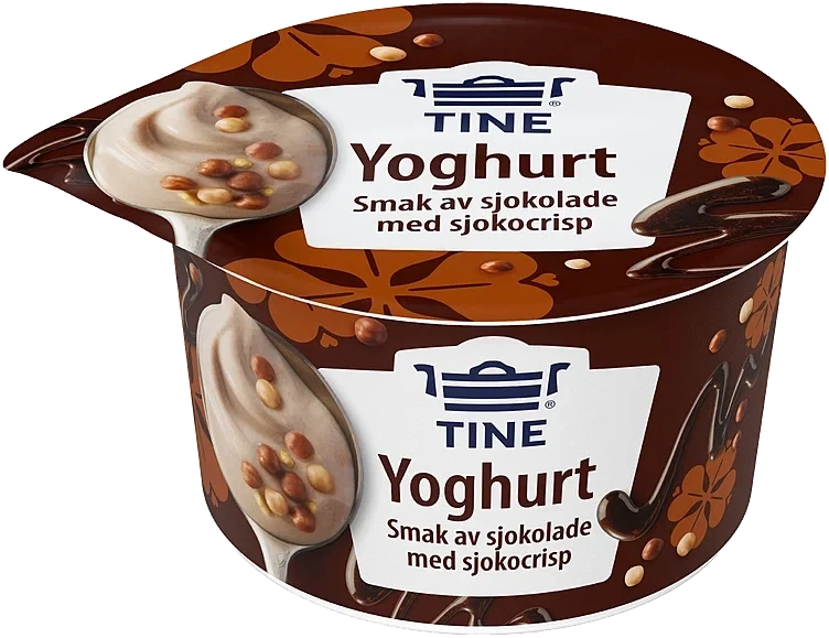 Piano duo yoghurt sjok 122g