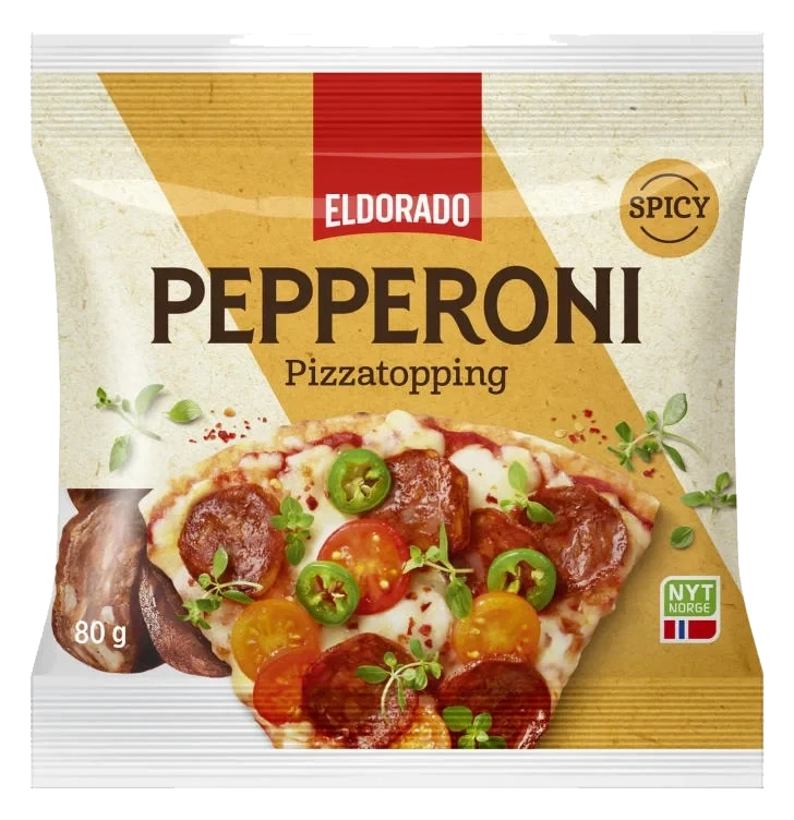 Pizzatopping Pepperoni 80g Eldorado