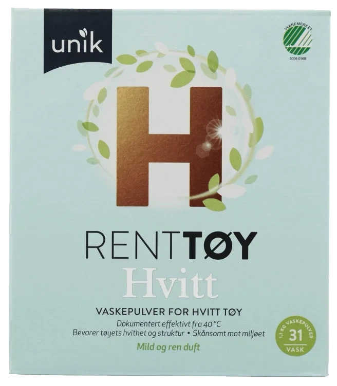 Tøyvask Hvitt 1,1kg Unik