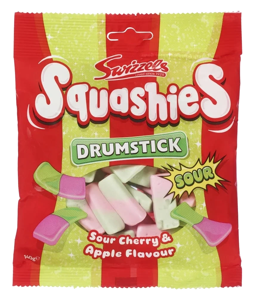 Squashies Drumstick Sur 140 g