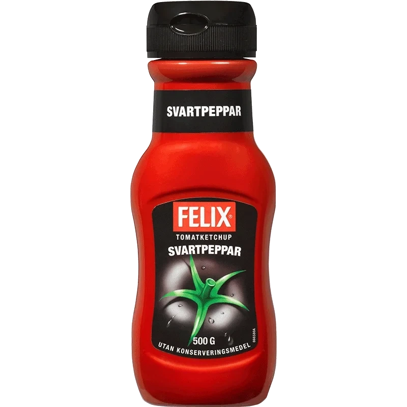 Ketchup svartpeppa