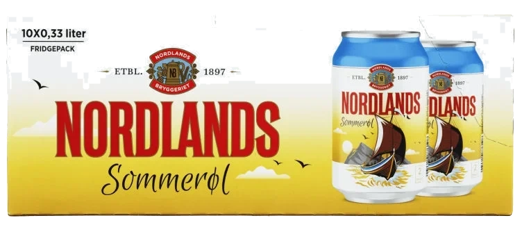 Nordlands Sommerøl 0,33l 10bx