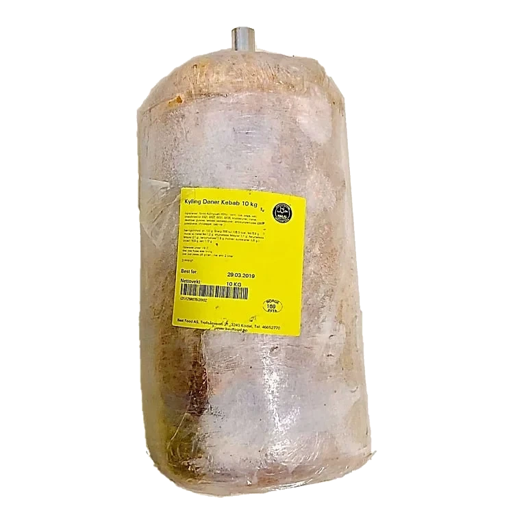 Kylling døner kebab rå/frys  10kg