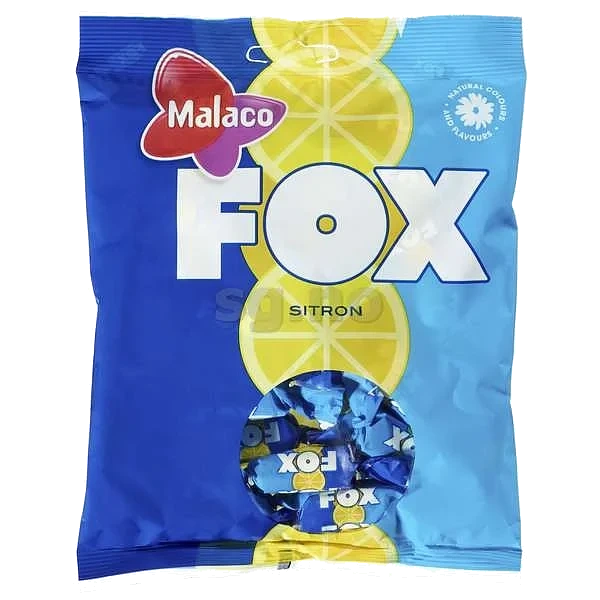 Fox Sitronkaramell 130g Malaco