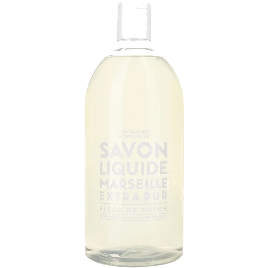 COMPAGNIE DE PROVENCE Liquid Marseille Soap Cotton Flower 1000 ml
