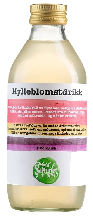 Safteriet Hylleblomstdrikk Øko 250ml