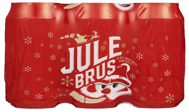 Julebrus 0,33lx6 boks