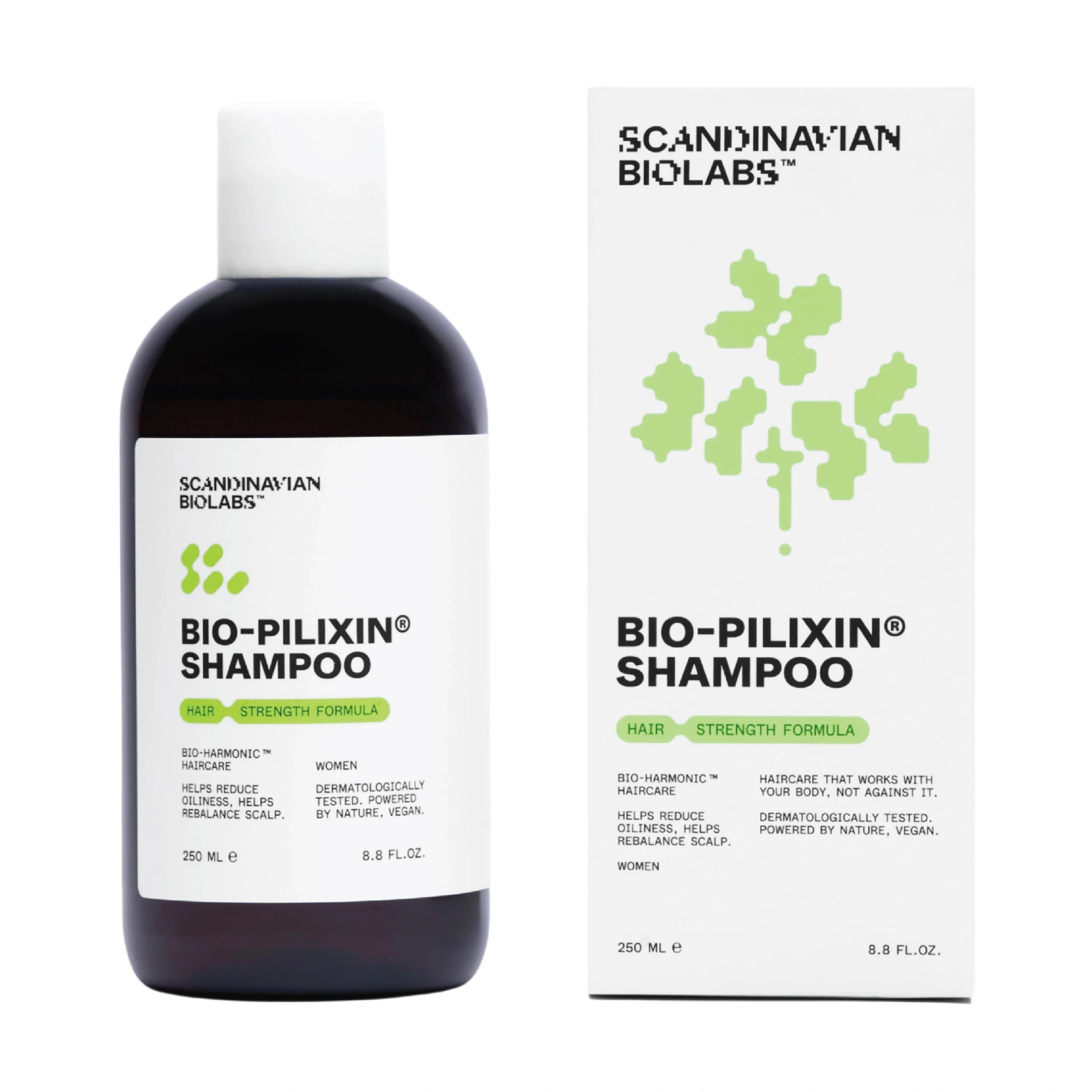 Scandinavian Biolabs Bio-Pilixin® Shampoo+ For Women, 250 ml