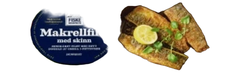 Makrellfilet 400g Fiskemannen
