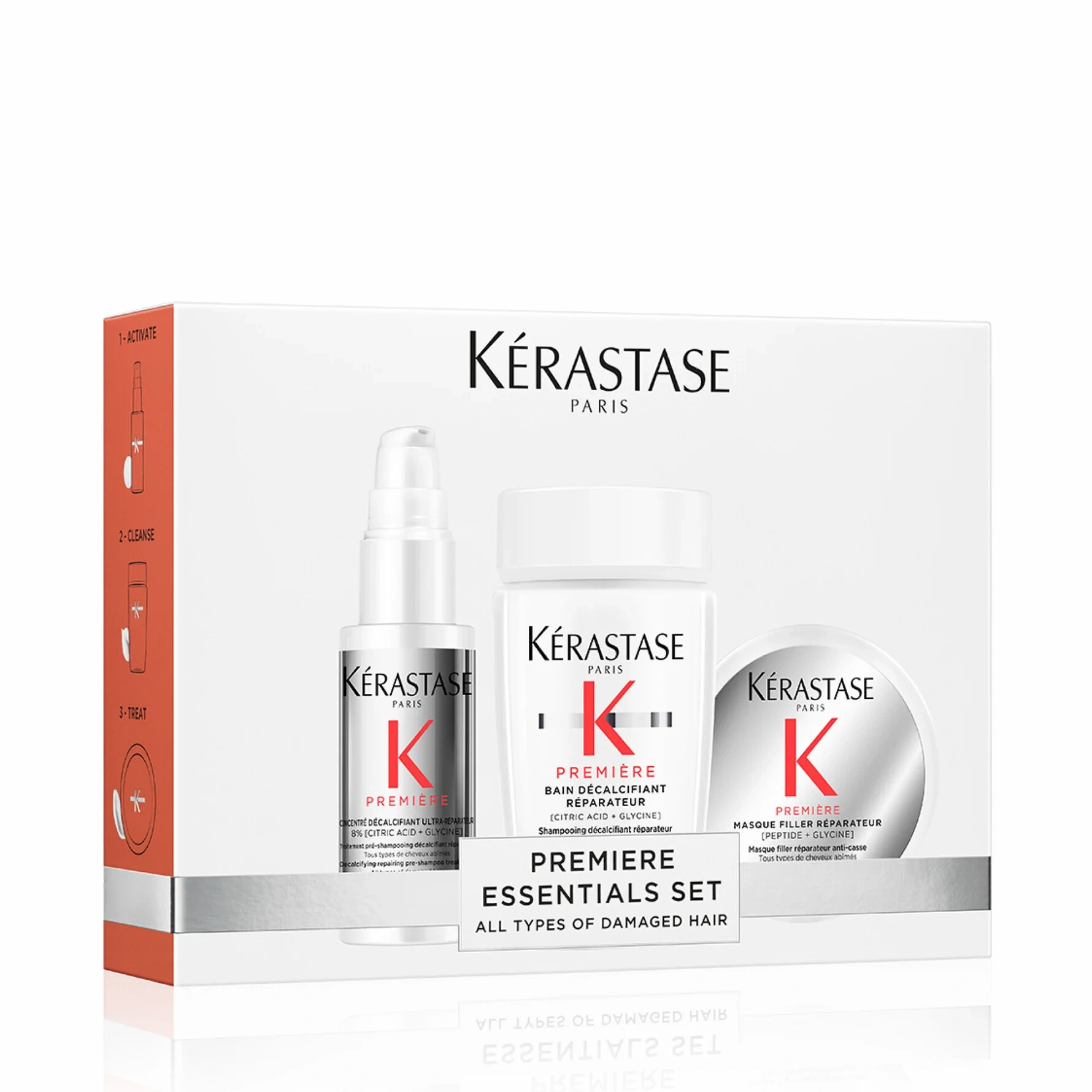KÉRASTASE Premìere Discovery Set For Damaged Hair 80 ml + 75 ml + 45 ml