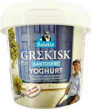 Salakis Gresk Yoghurt Laktosefri 10% 500g
