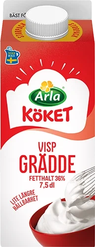 Vispgrädde 36%