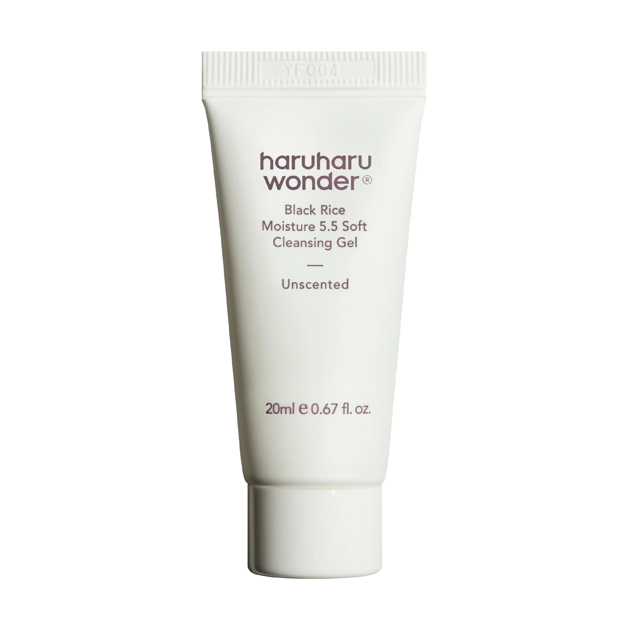 haruharu wonder Black Rice Moisture 5.5 Soft Cleansing Gel, 20 ml