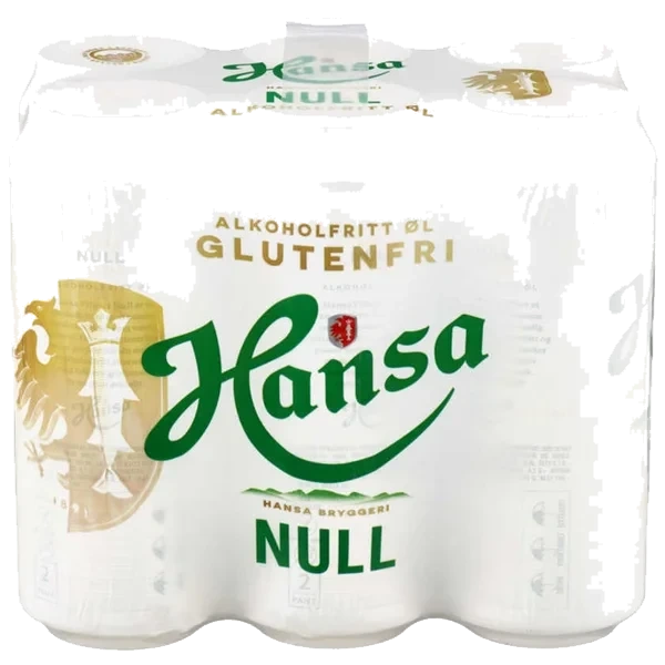 Hansa Null% 0,5lx6 boks