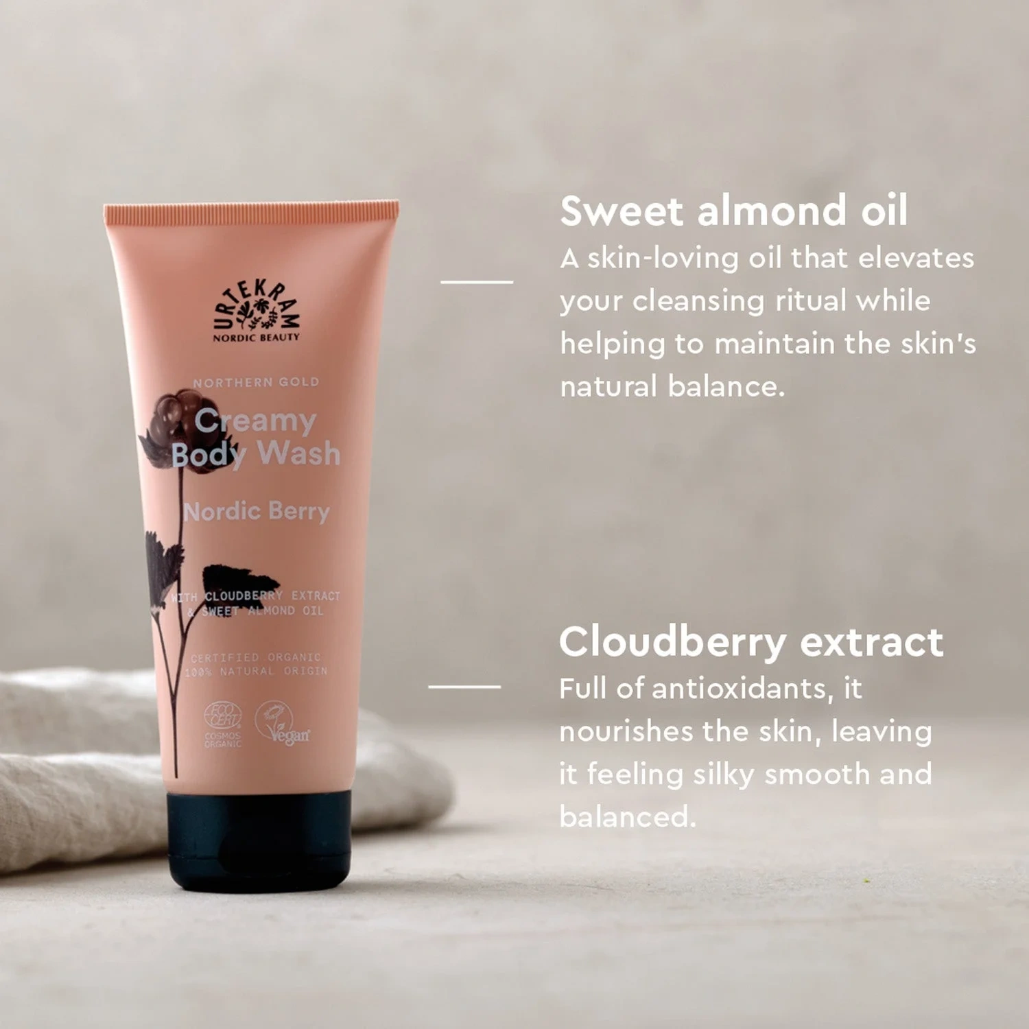 Urtekram Nordic Berry Creamy Body Wash