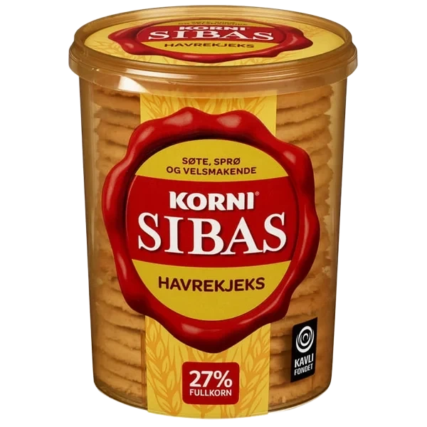 Sibas Havrekjeks 290g Kavli