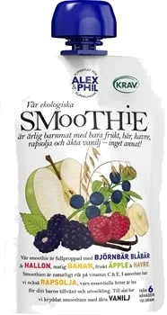 Smoothie Blåbär/vanilj Eko