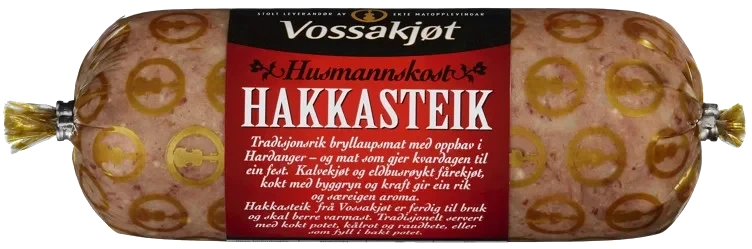 Hakkasteik 450g Vossakjøt