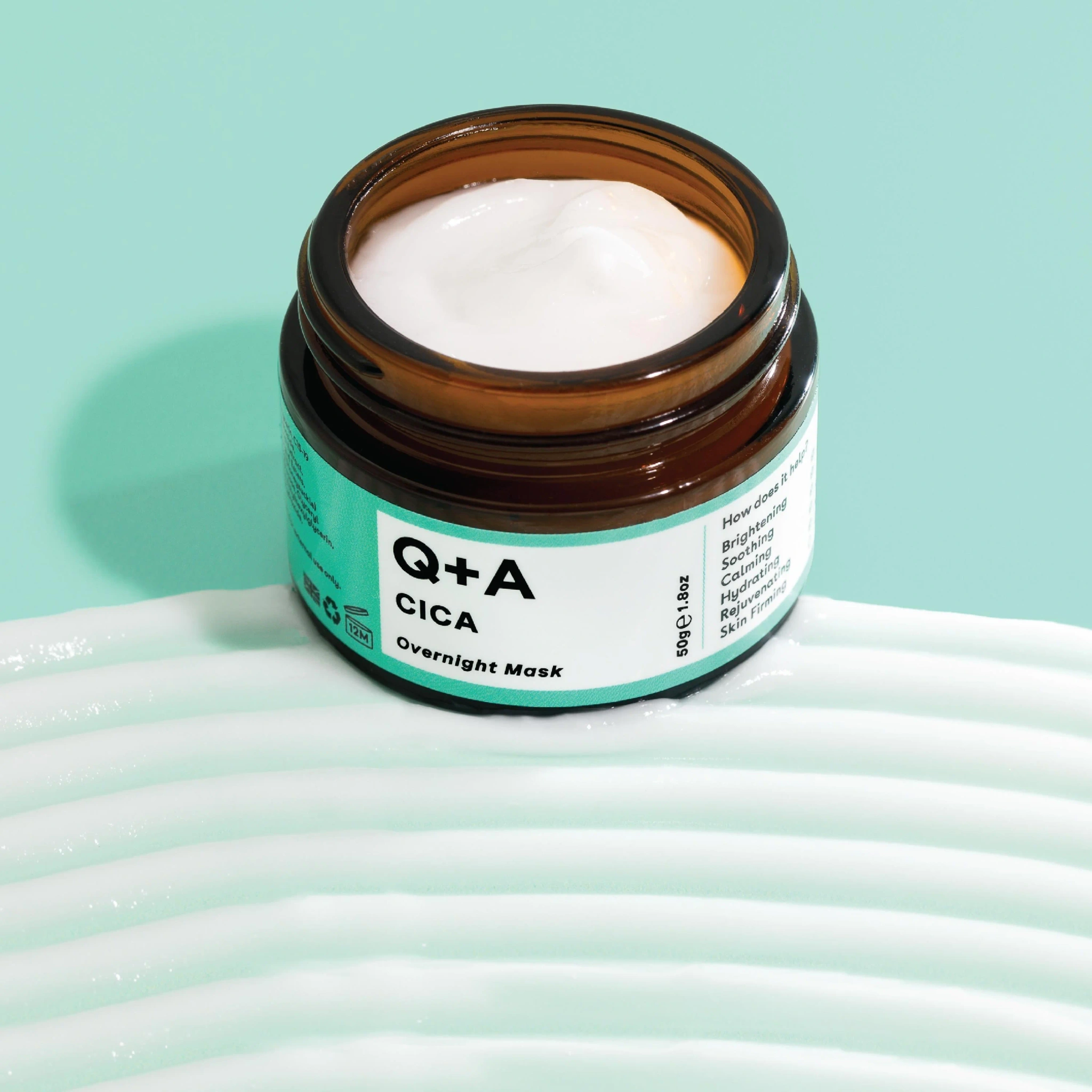Q+A Cica Calming Overnight Face Mask