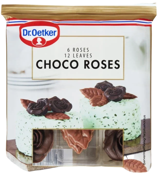 Kakaoroser m/Blad 50g Dr.Oetker
