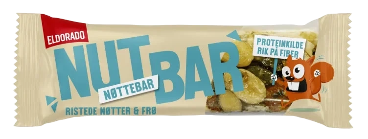Nøttebar Nøtter&Frø 30g Eldorado