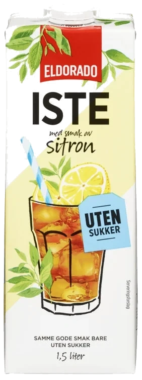 Iste Sitron u/sukker 1,5l Eldorado
