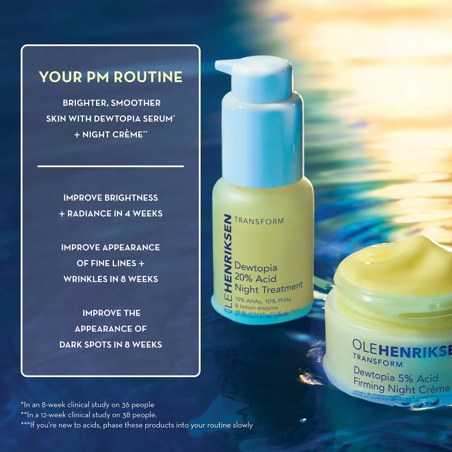Ole Henriksen Transform Dewtopia 5% Acid Firming Night Crème