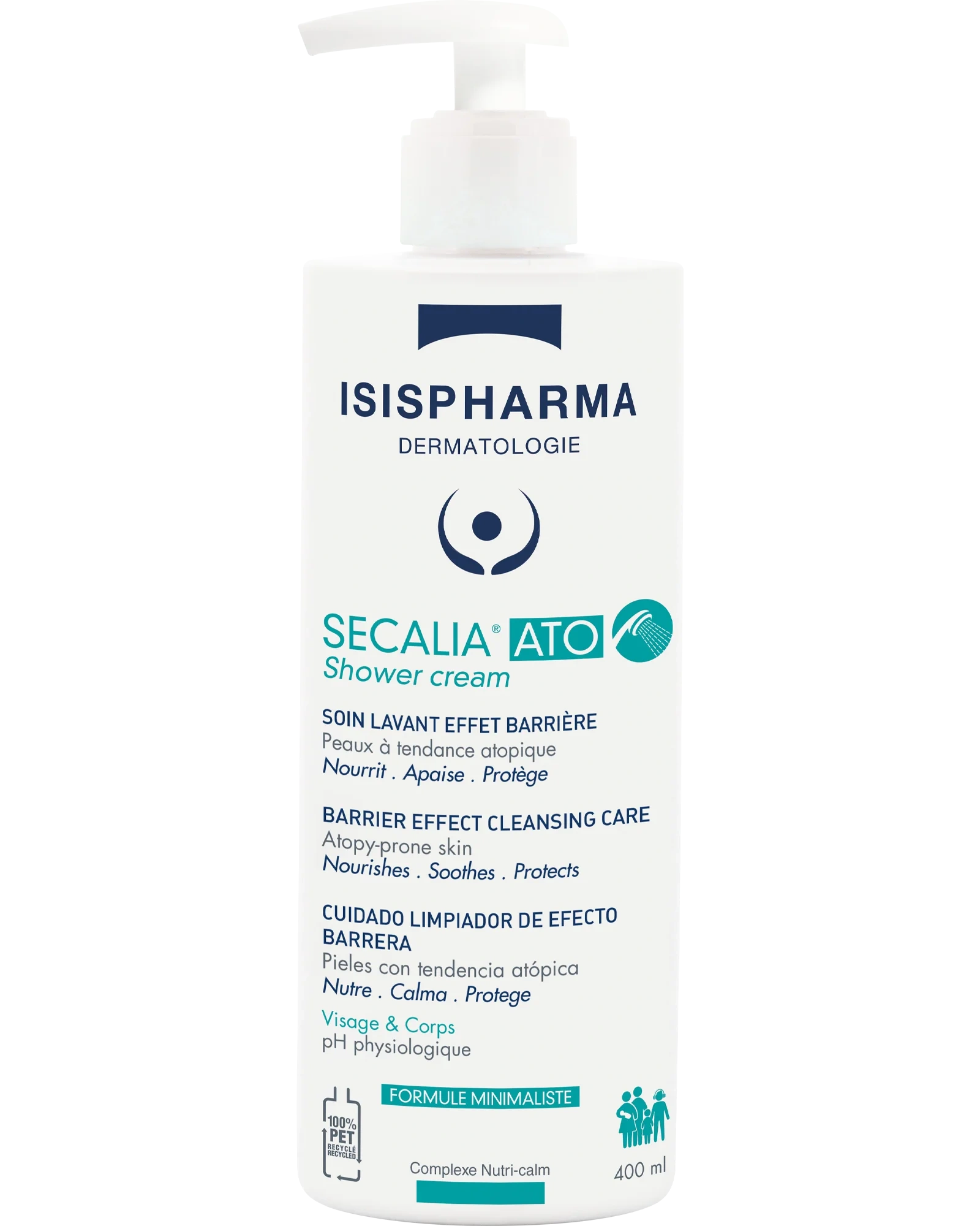 Isispharma Secalia Shower Cream, 400 ml
