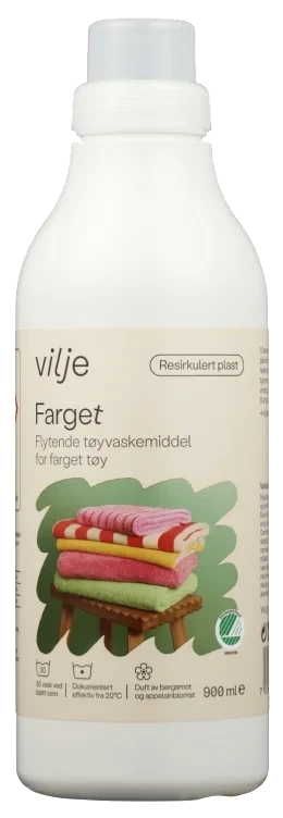 Vilje Tøyvask Farget Flytende 900ml