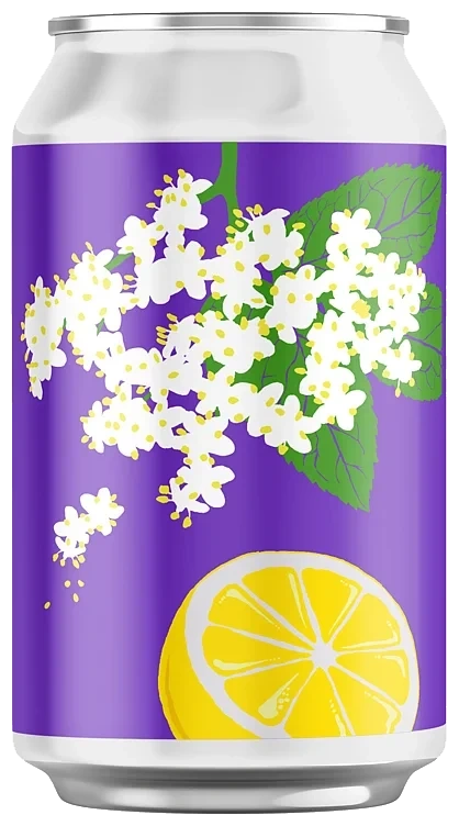 Fruktsmekk hylleblomst og sitron  24x0,33l