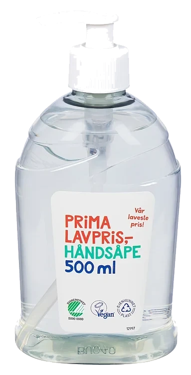 Håndsåpe m/pumpe   500ml