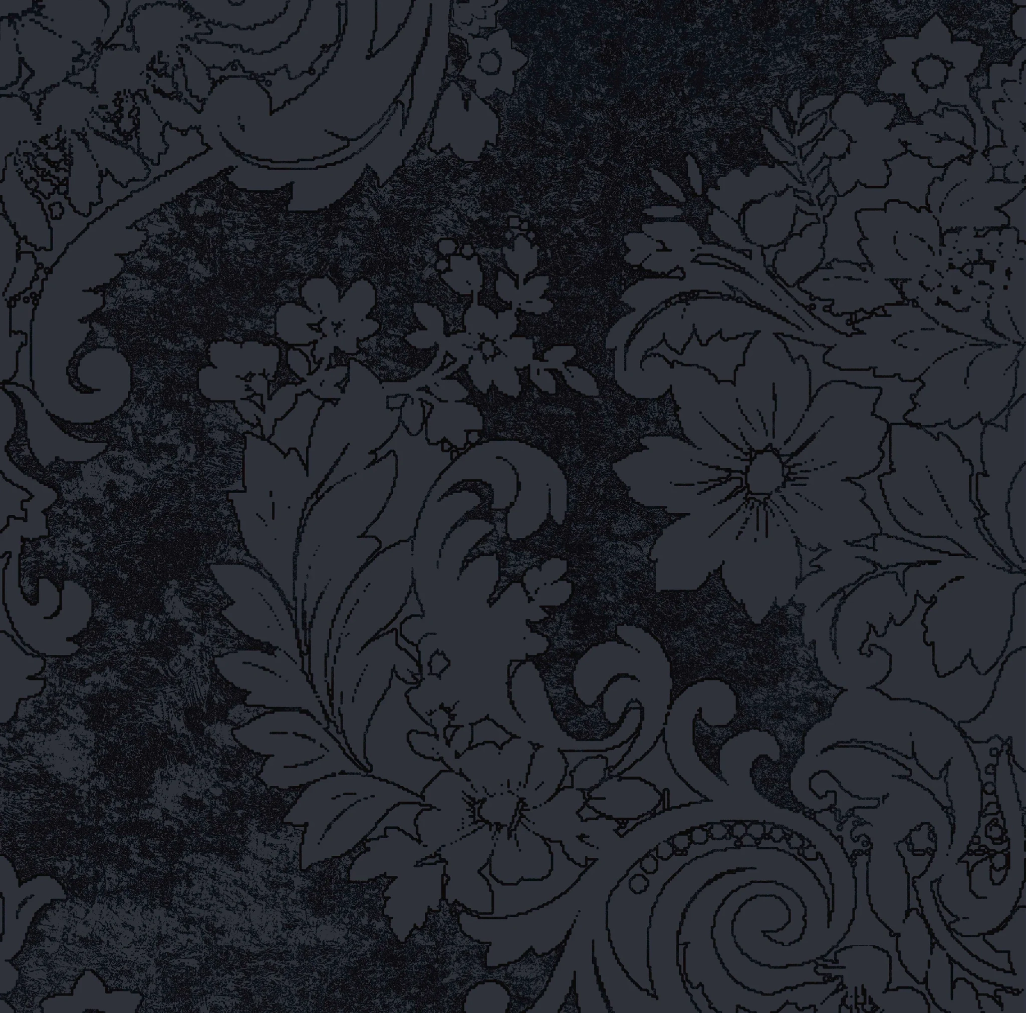 Serviett dunilin 40cm royal black     45stk