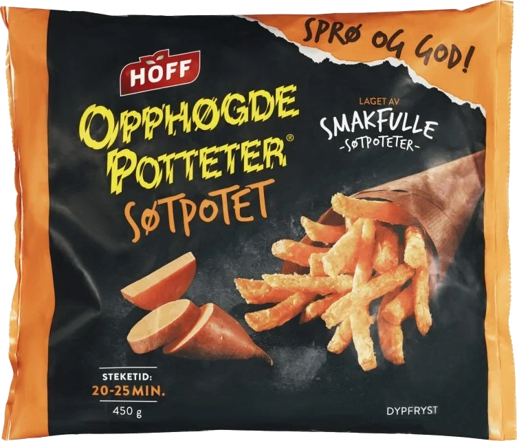 Søtpotet Opphøgde 450g Hoff