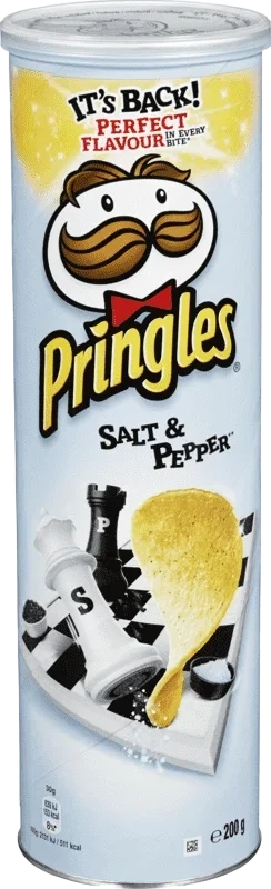 Pringles Salt & Pepper 200g