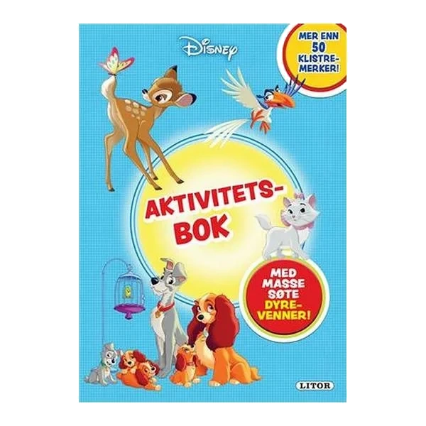 Disney Aktivitetsbok med Klistremerker