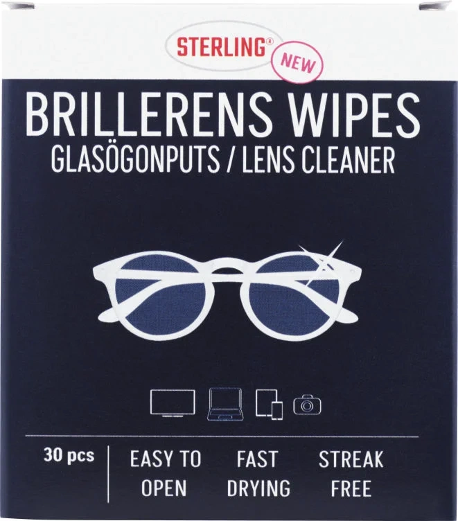 Brillerenseserviet 30stk Sterling