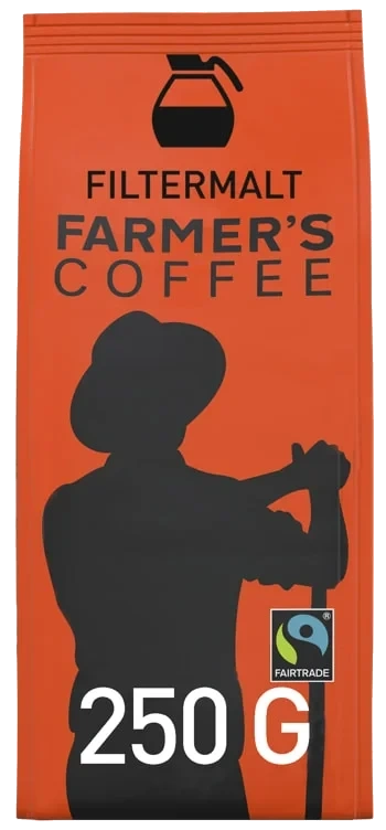 Farmers Coffee Filtermalt 250g