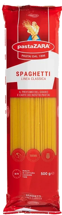 Spagetti 500g Pasta Zara