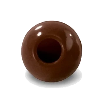 Minitryffelkulor, mörk choklad