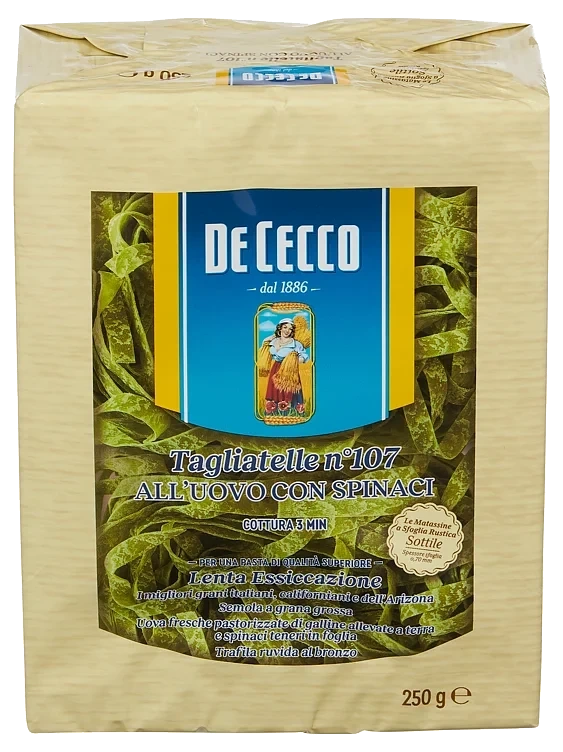 Tagliatelle spinat  250g