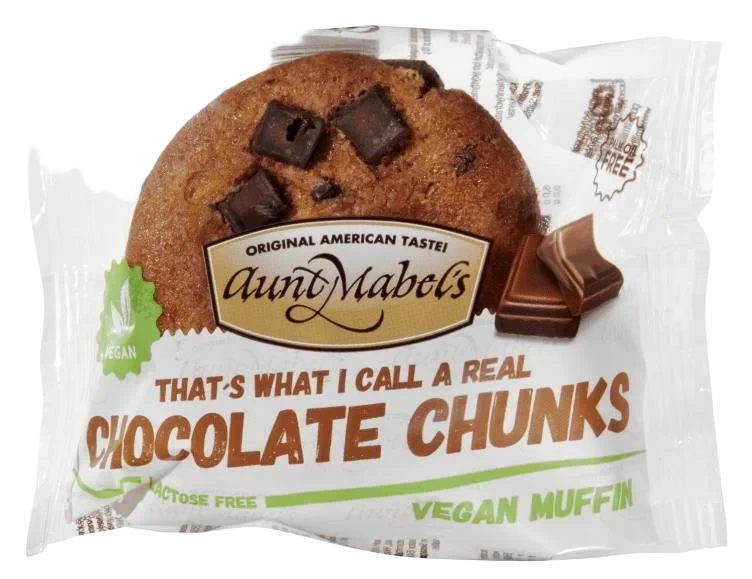 Muffins Chocolate Vegan 100g Aunt Mabels