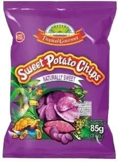 Tropical Gourmet Søtpotetchips 85g