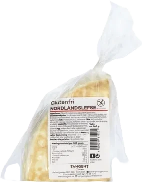 Glutenfri Nordlandslefse 160g Tangent