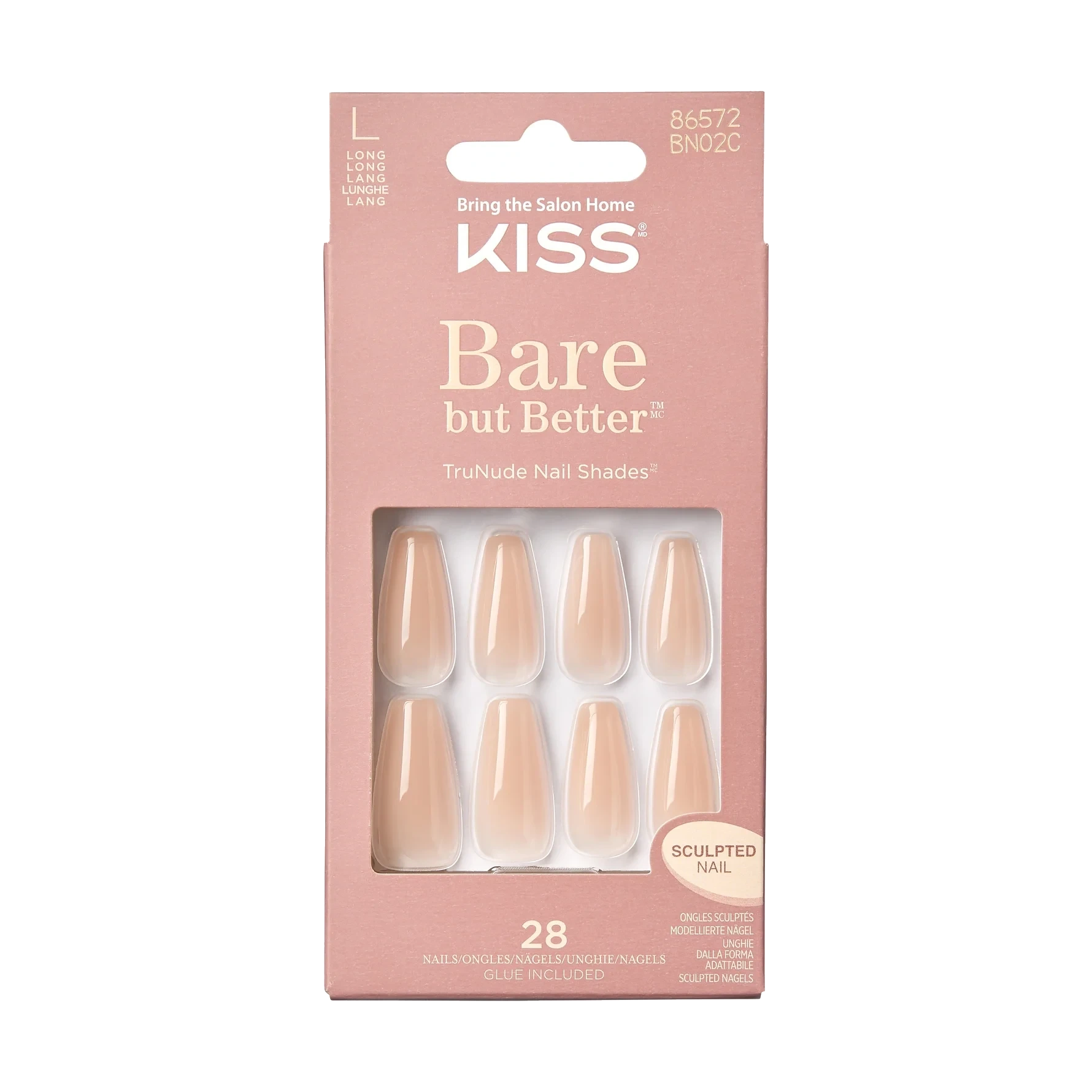 Kiss Bare-But-Better - Nude Drama 28 pcs