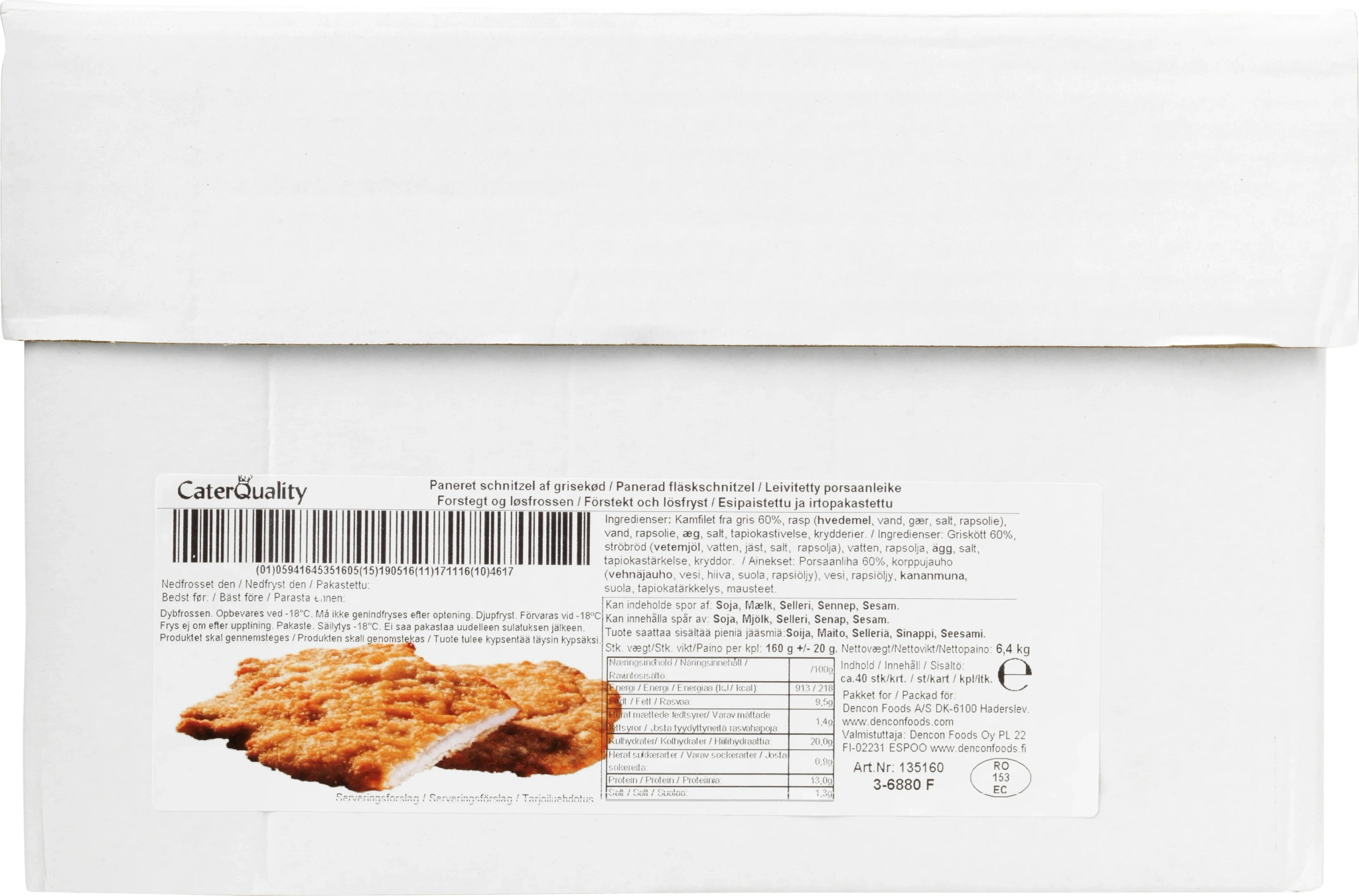 Cater Quality Fläskschnitzel