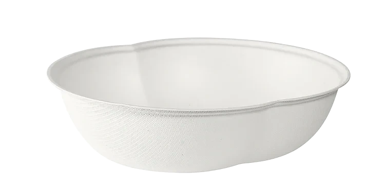 Atlantis Bagass Skål 500ml Hvit