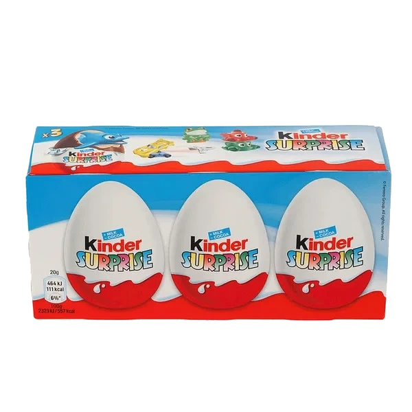 Kinder Surprise 3-pack